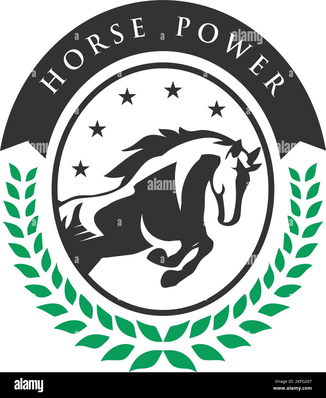 vintage jumping horse masculine vector Stock Vector Image & Art Alamy