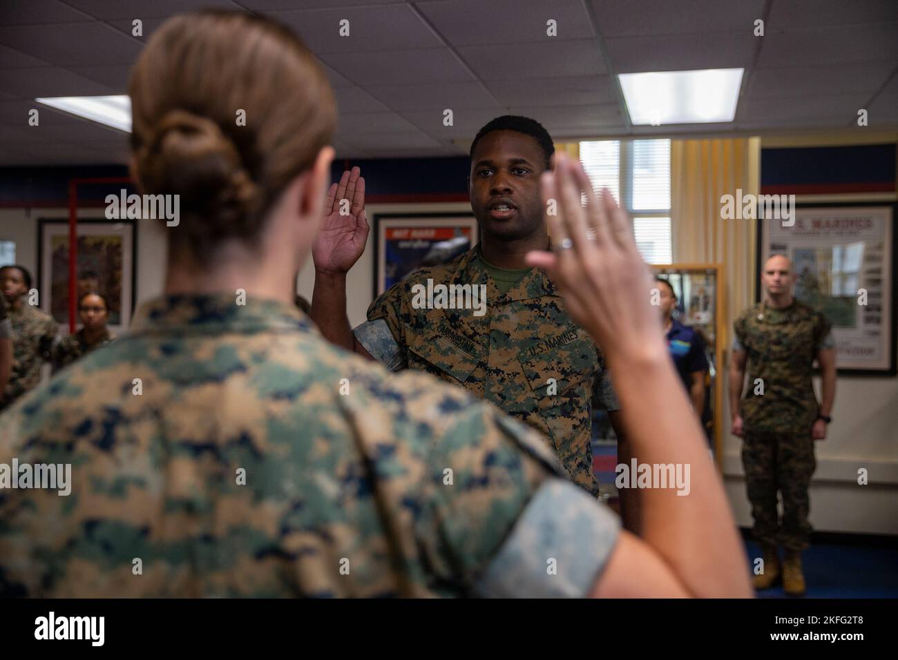 U S Marine Corps Cpl Darnell A Cabbagestalk a 6th Marine Corps