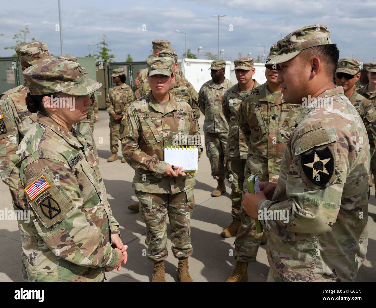 Brig. Gen. Lori Robinson, Deputy Commanding General of Support with 2nd ...