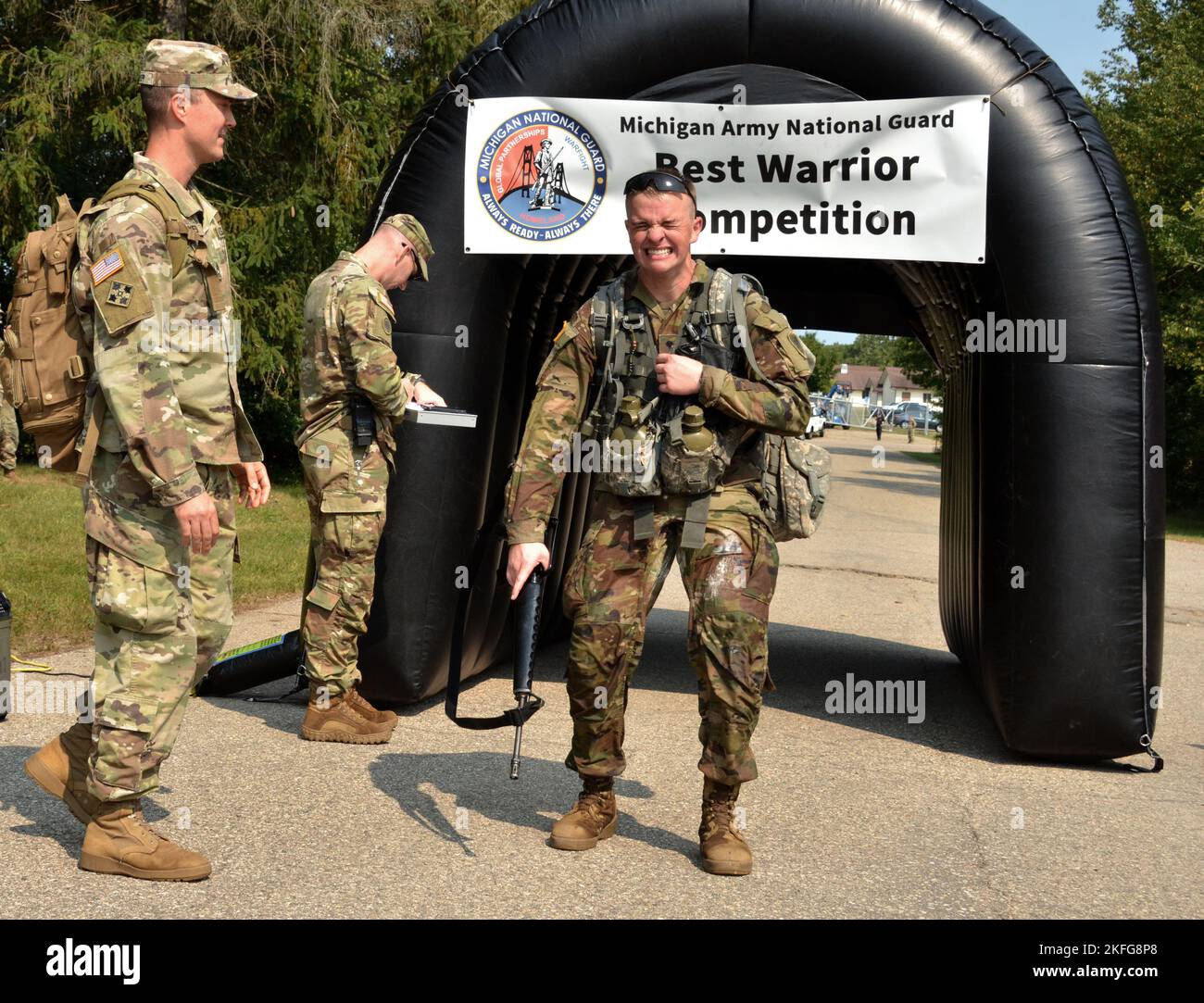 U.S. Army Spc. Eliot Van Pelt, Michigan Medical Detachment, Michigan