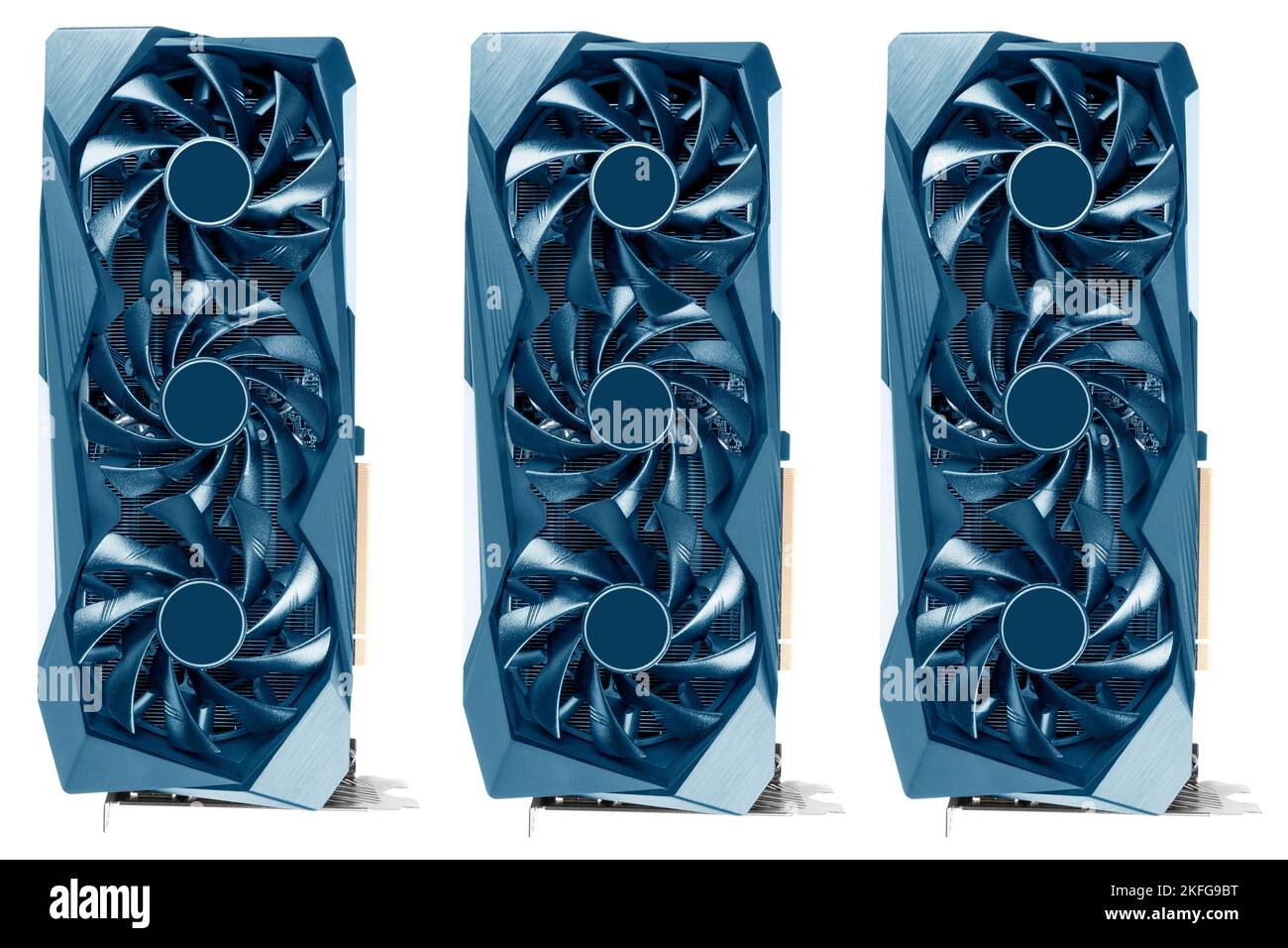 Top video card with fan. Gaming graphics card for video games and