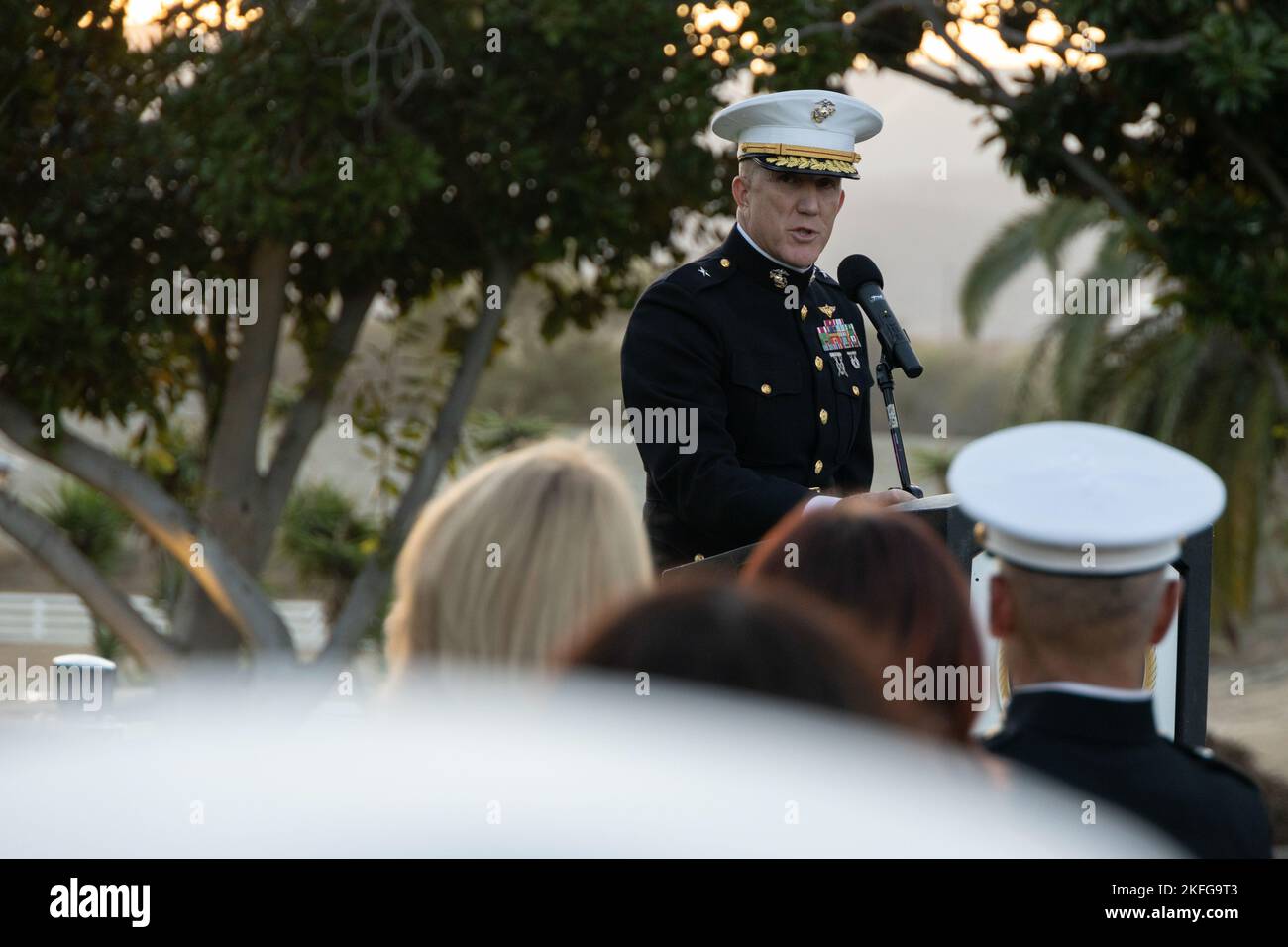 U.S. Marine Brig. Gen. Jason Woodworth, the commanding general for