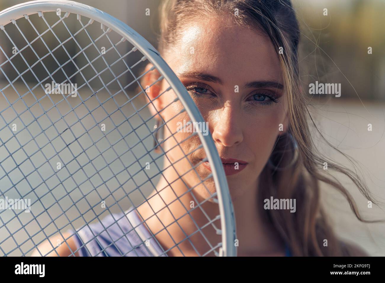 Photo Poses With Racket Pose with racket hi-res stock photography and images - Alamy