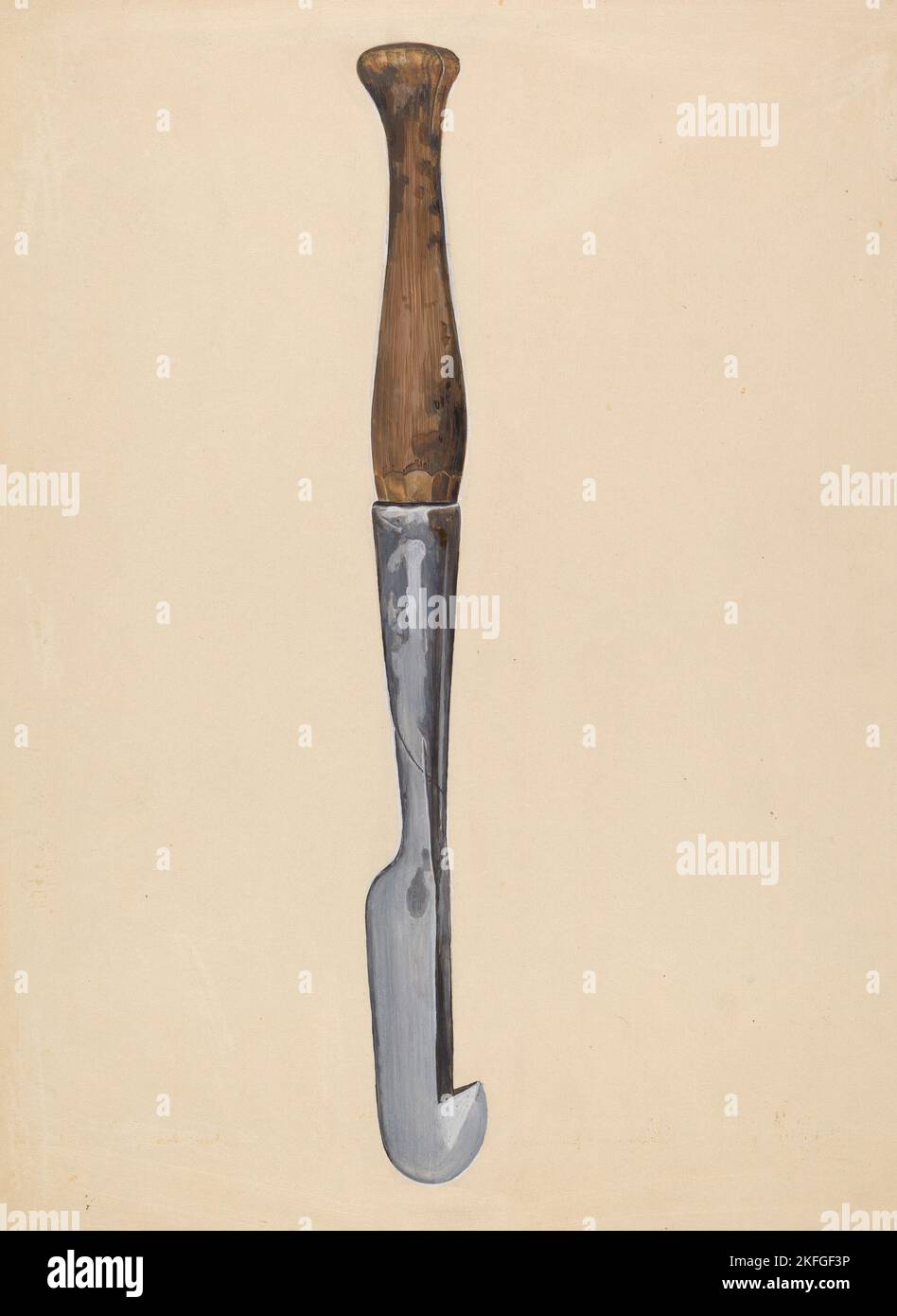 Bark Peeler, c. 1937 Stock Photo Alamy