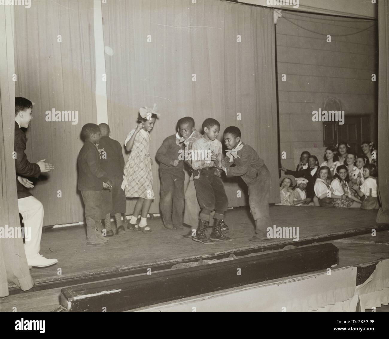 Children's show, 1938. Stock Photo