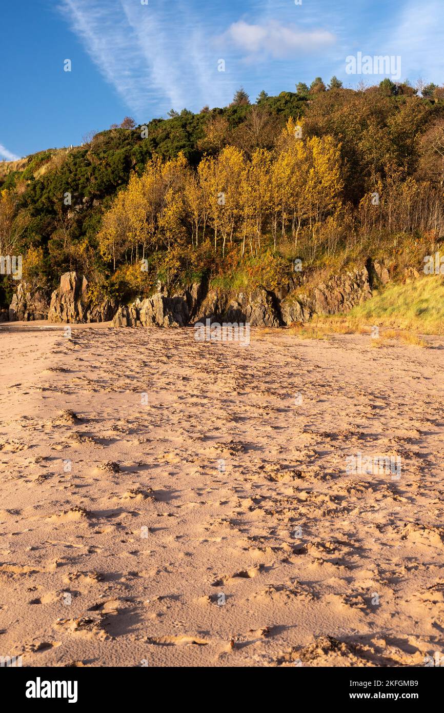 Gairloch beach on the Atlantic coast of northwest Scotland Stock Photo