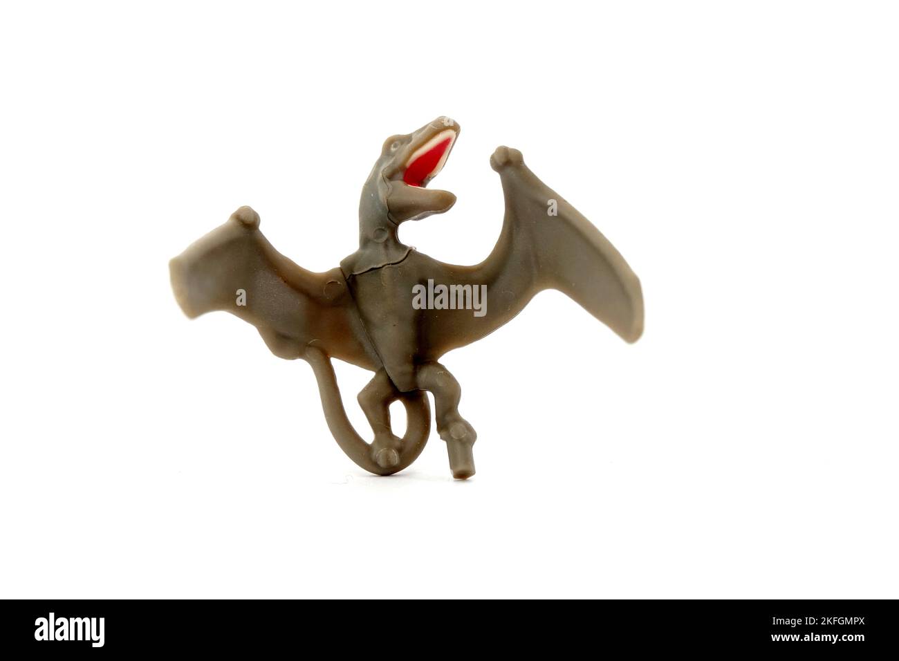 Pterodactyl plastic toy , childhood concept Stock Photo - Alamy