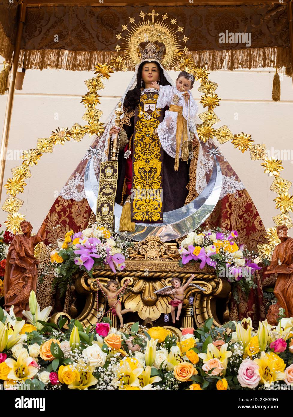 Procession virgen del carmen hi-res stock photography and images - Alamy