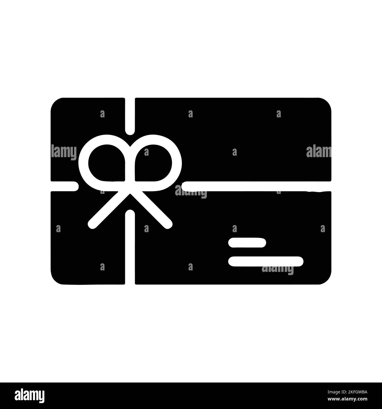 Gift Card Icon Vector - Sign or Symbol Stock Vector Image & Art - Alamy