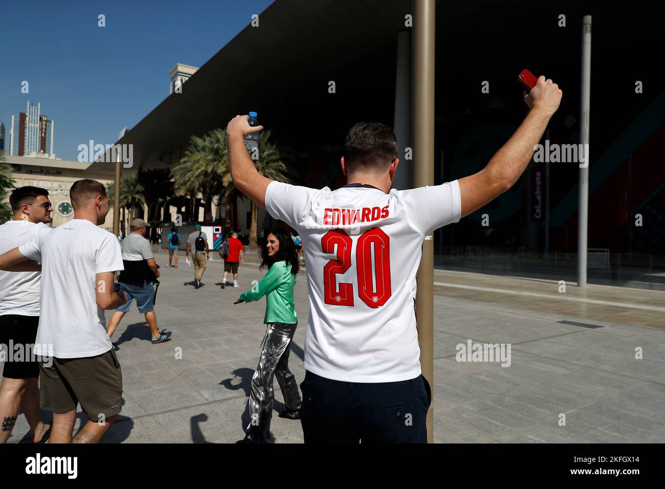 Qatar, UAE. 18th Nov, 2022. FIFA World Cup Football, PreGames General