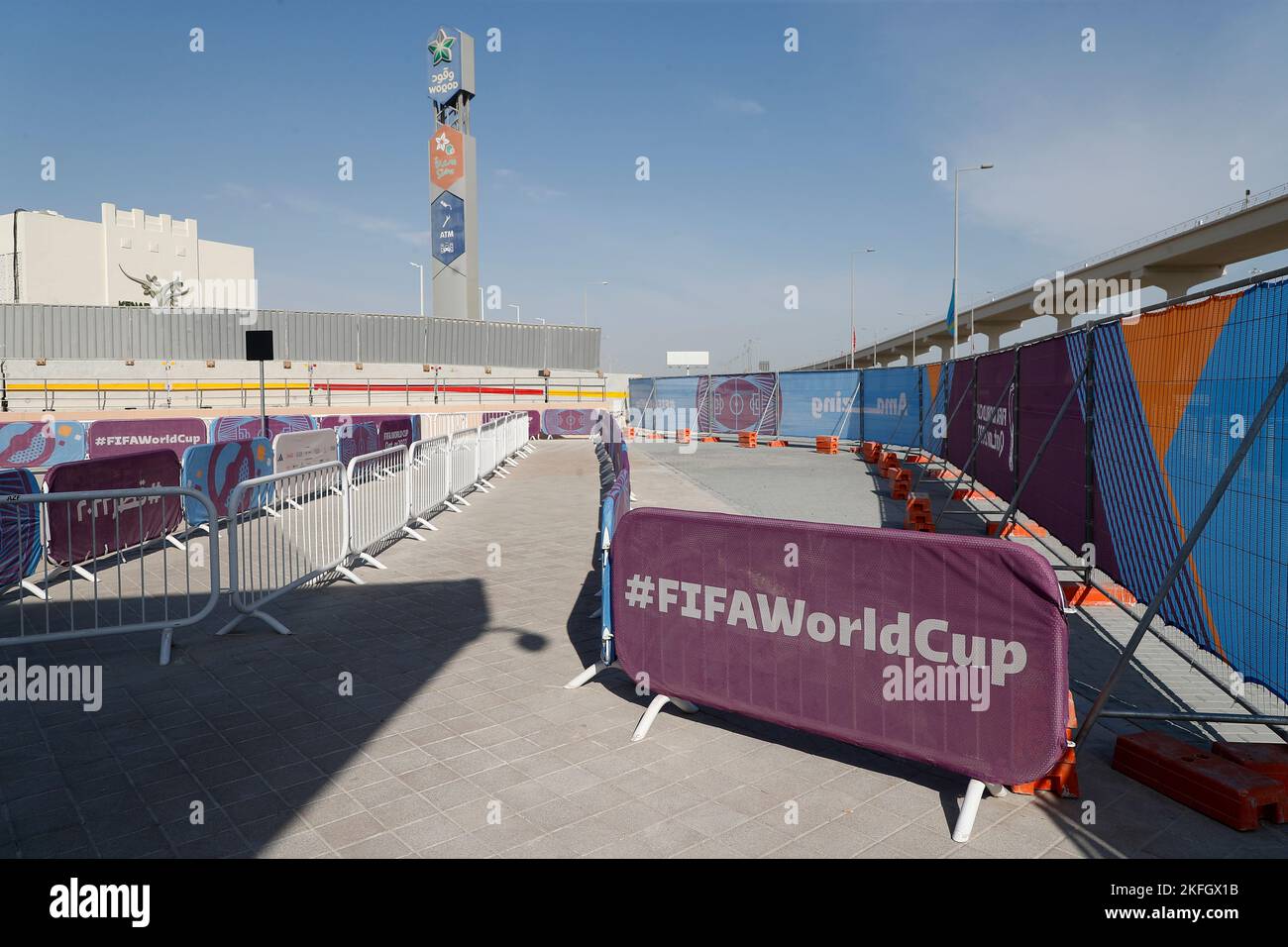 Qatar, UAE. 18th Nov, 2022. FIFA World Cup Football, Pre-Games General ...