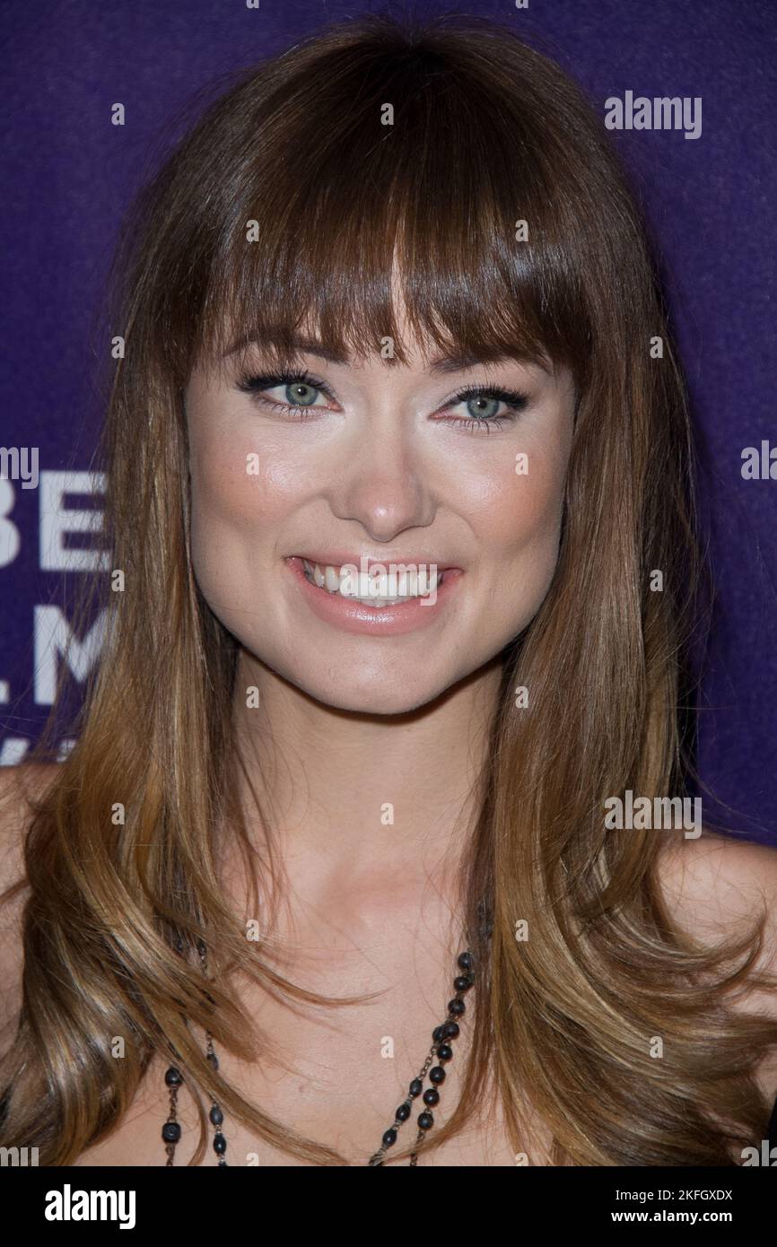 Actress and producer Olivia Wilde attends the One For All Shorts