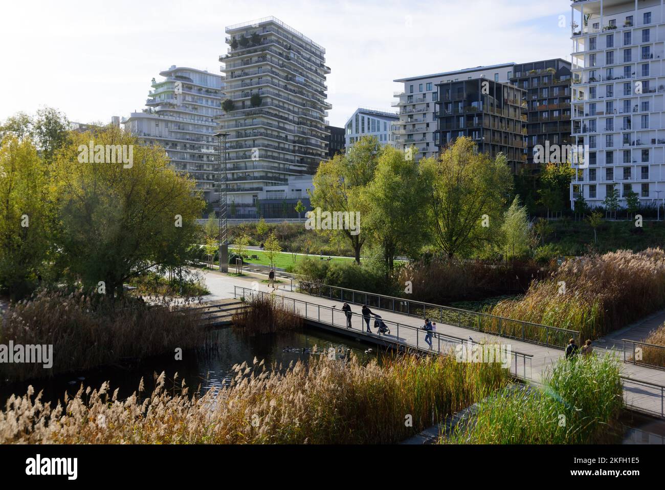 Paris, Parc ClichyBatignolles Martin Luther King // Paris, Parc