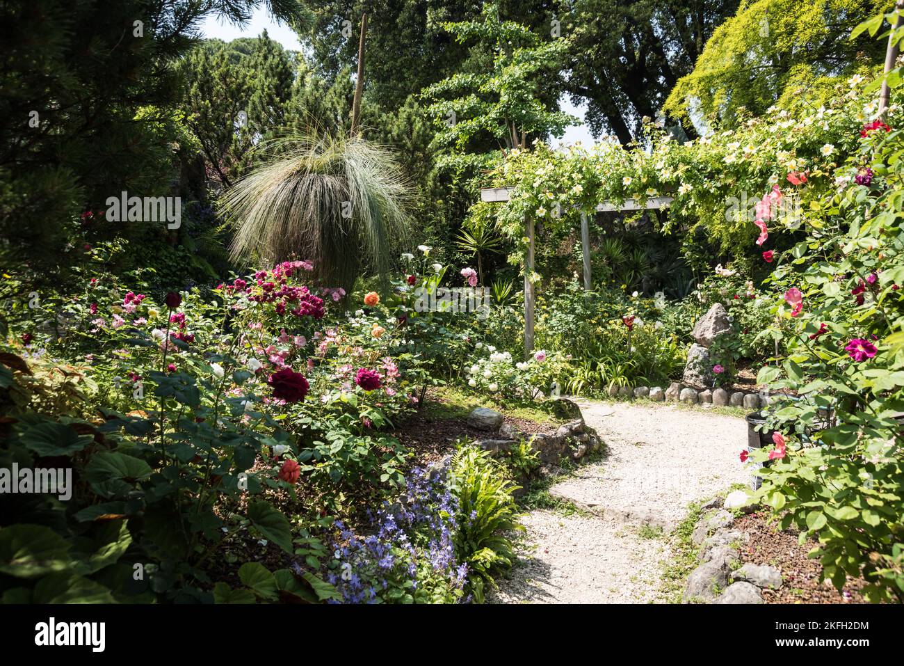 Gardasee, Botanischer Garten Gardone Riviera von Andre Heller // Lago