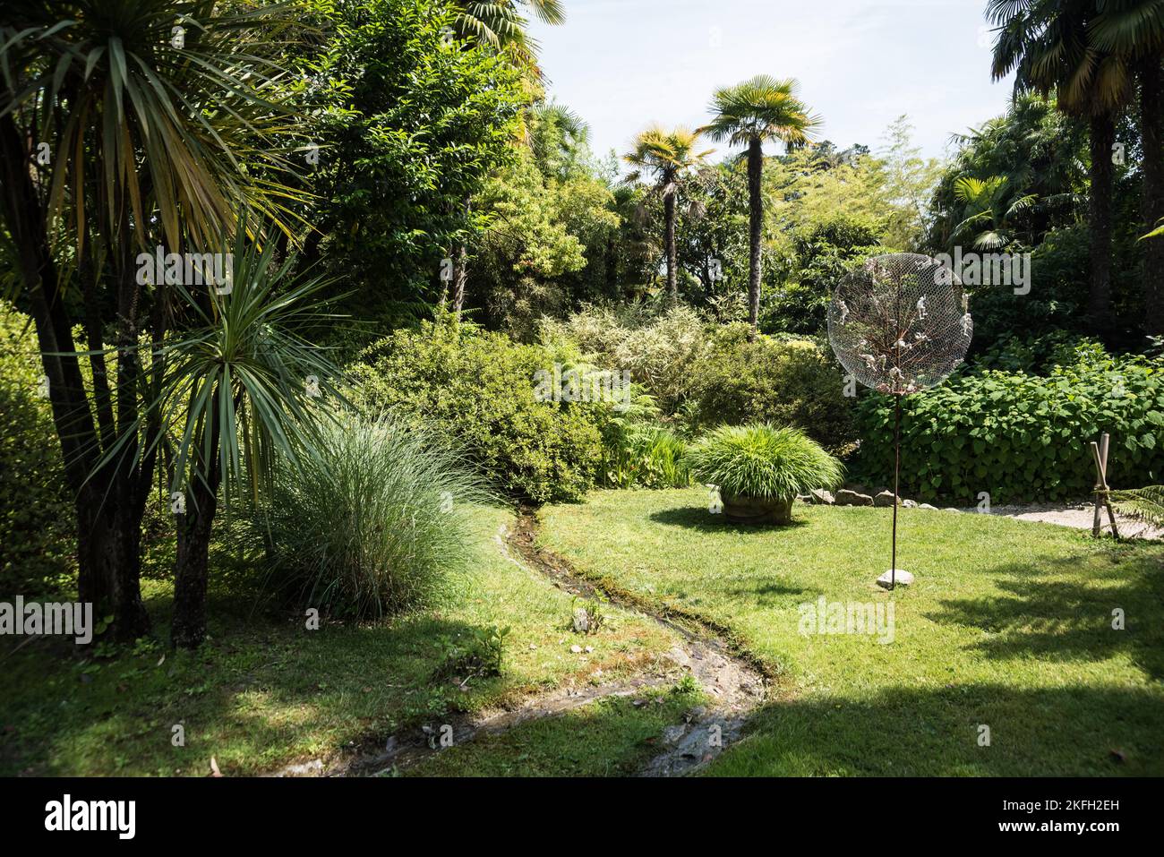 Gardasee, Botanischer Garten Gardone Riviera von Andre Heller // Lago