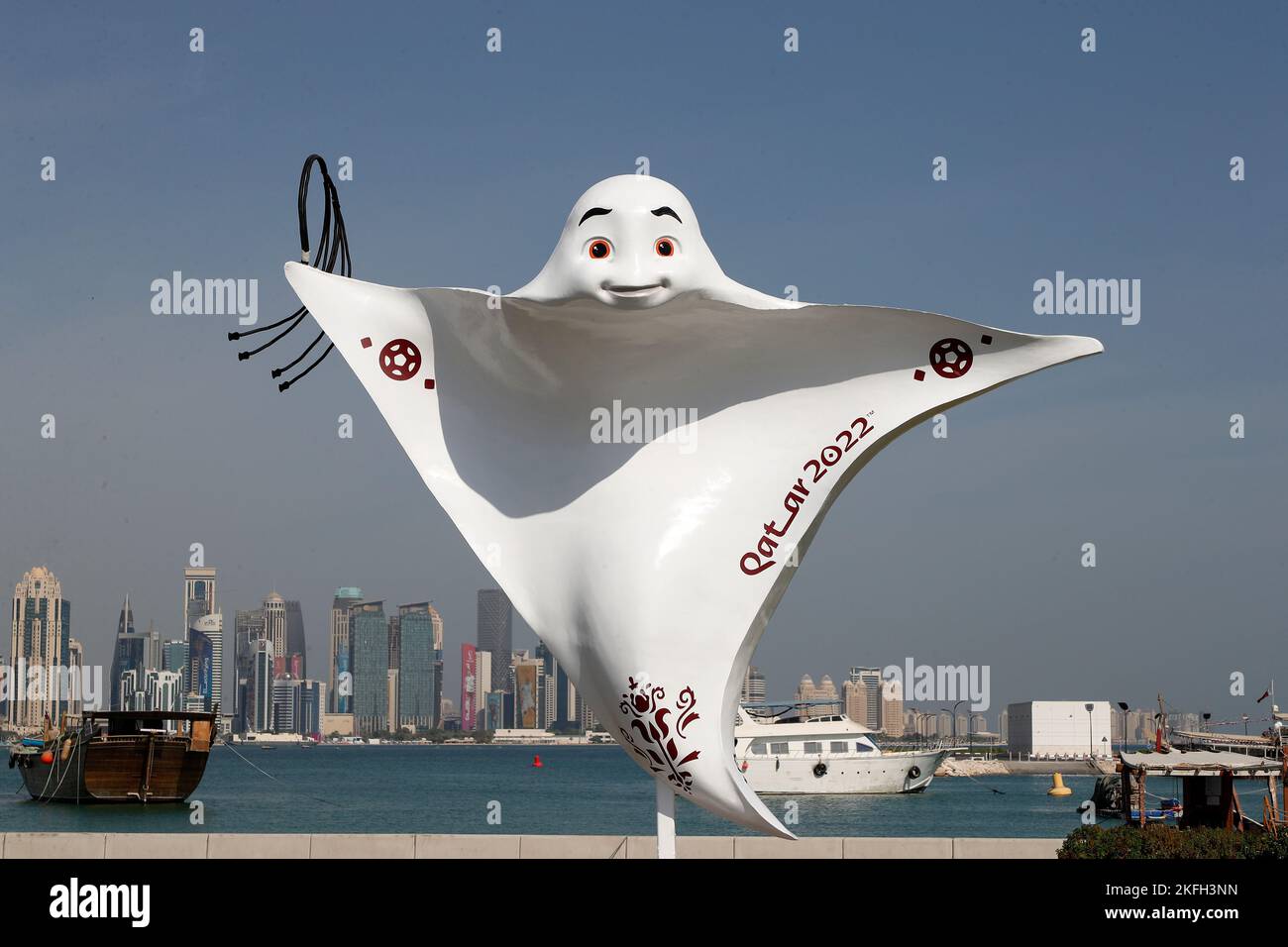 Qatar, UAE. 18th Nov, 2022. FIFA World Cup Football, Pre-Games General  Views; Qatar World Cup 2022 shirt Credit: Action Plus Sports/Alamy Live  News Stock Photo - Alamy