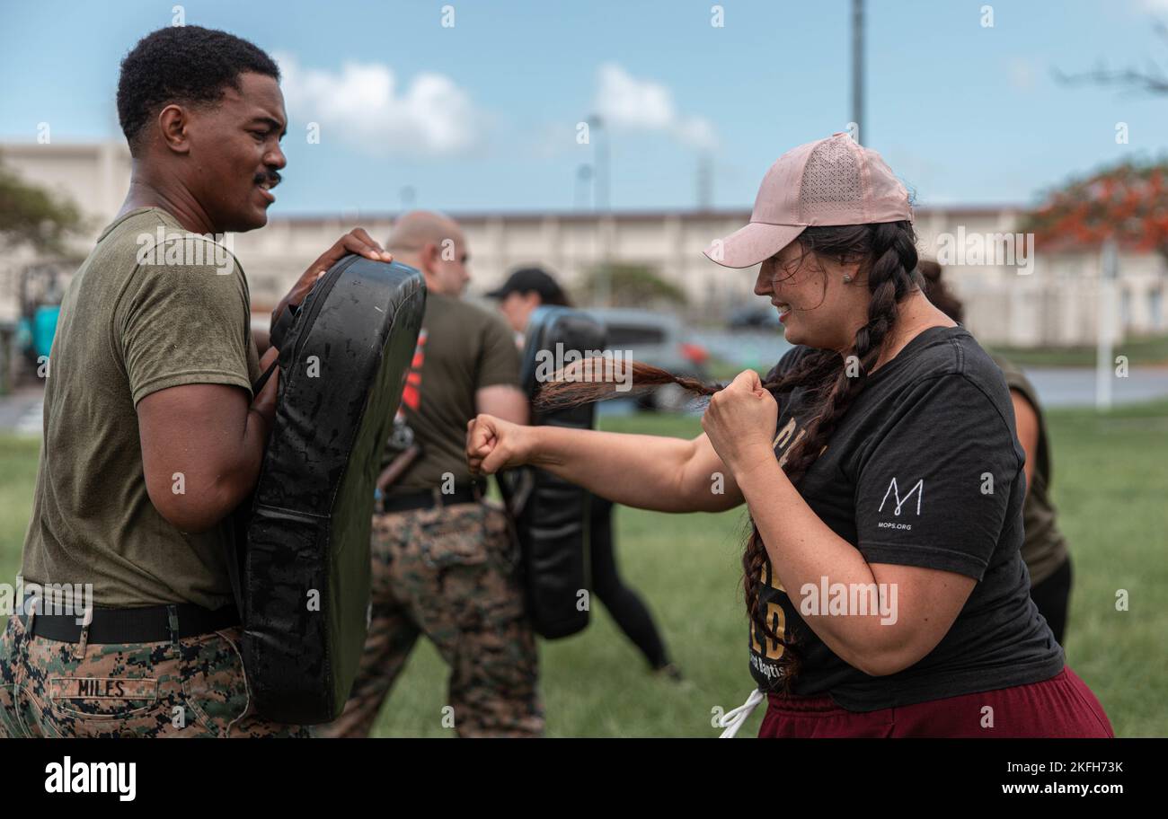 U.S. Marine Corps Staff Sgt. Tyler Miles, an electrician with