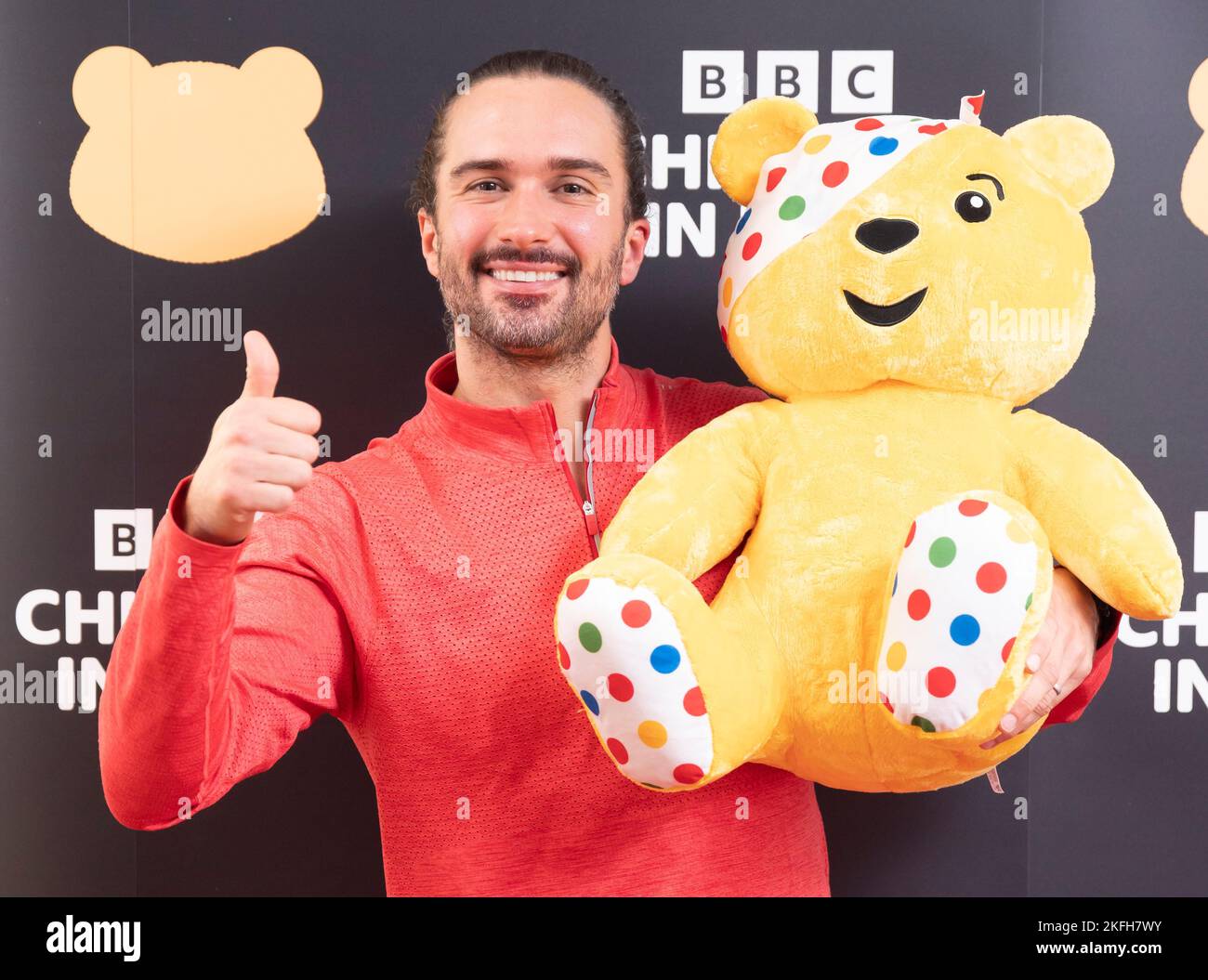 Joe Wicks At The BBC Children In Need Telethon At BBC Studios In Joe wicks at the bbc children in need telethon at bbc studios in