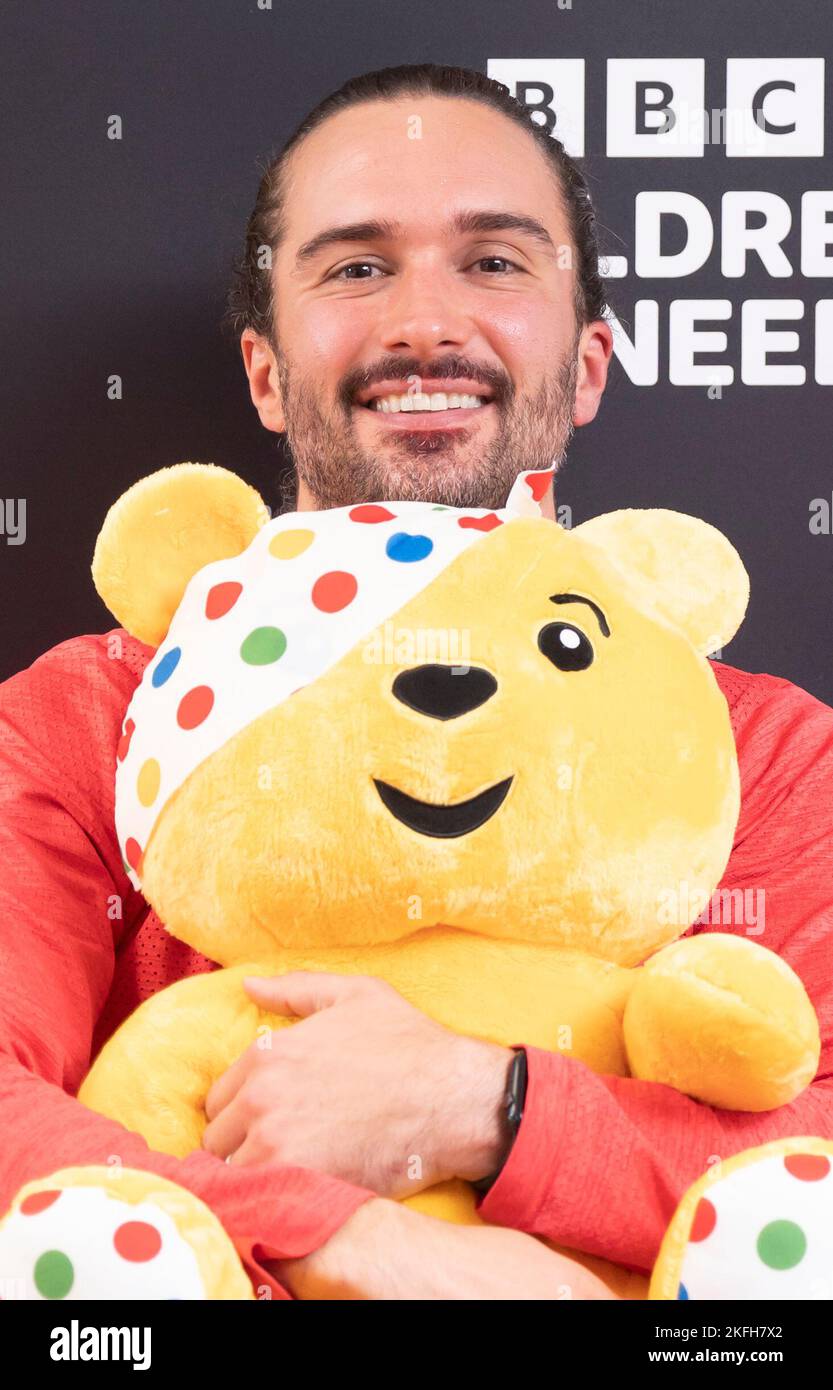 Joe Wicks at the BBC Children In Need telethon at BBC Studios in Salford. Picture date: Friday November 18, 2022. Stock Photo