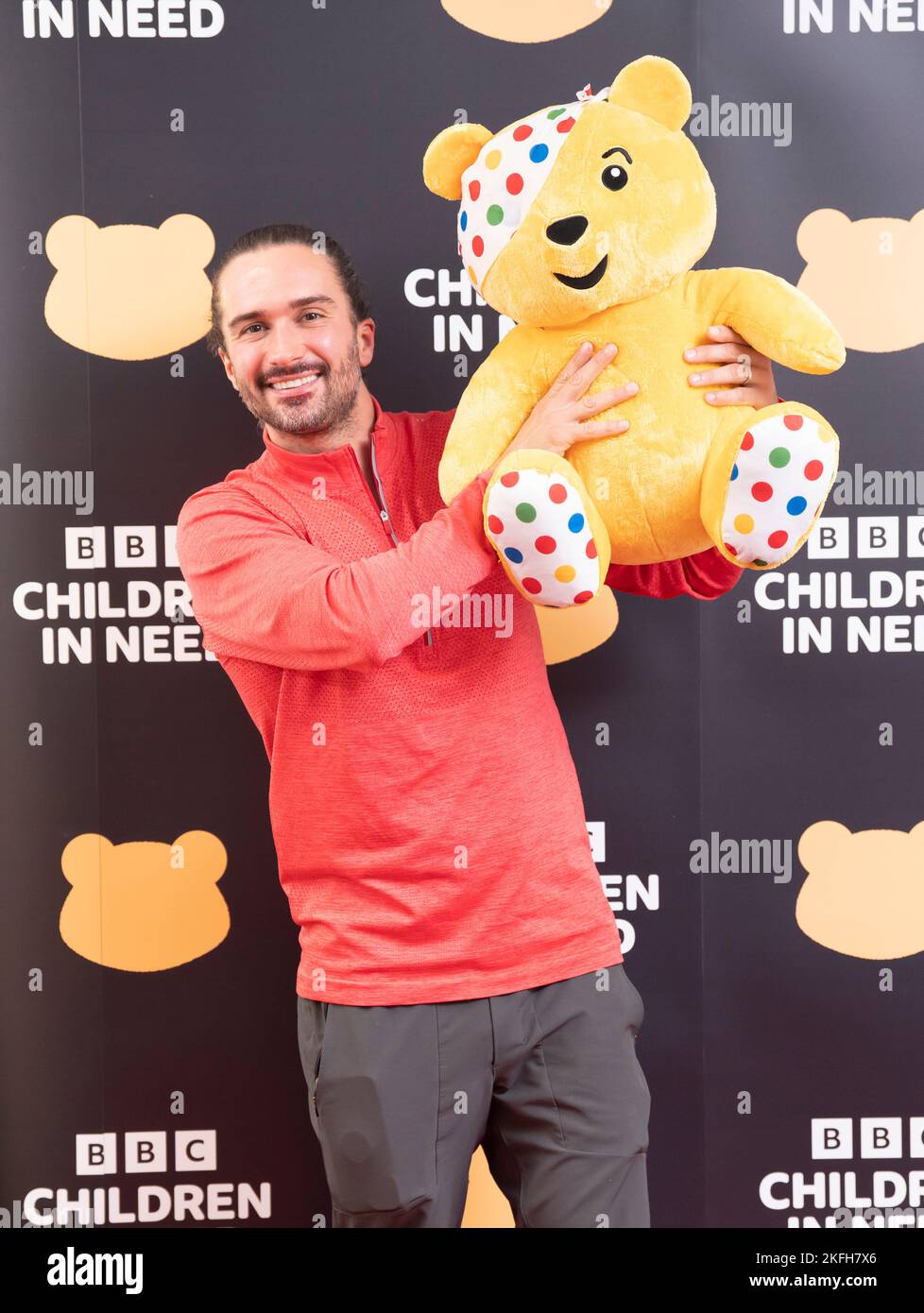Joe Wicks at the BBC Children In Need telethon at BBC Studios in Salford. Picture date Friday
