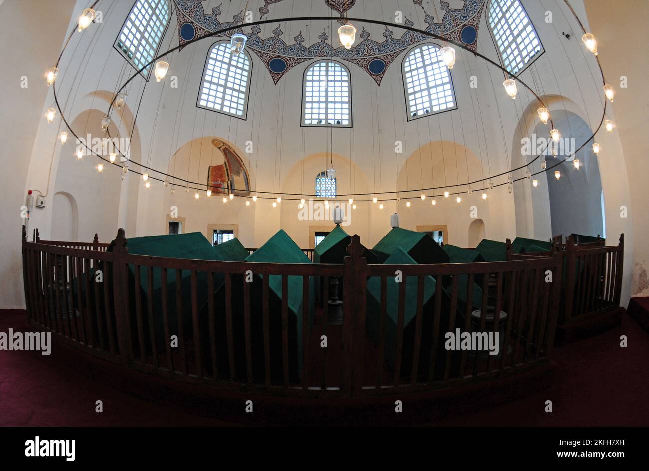 Located in the Sultanahmet district of Turkey, the Tomb of Sultan