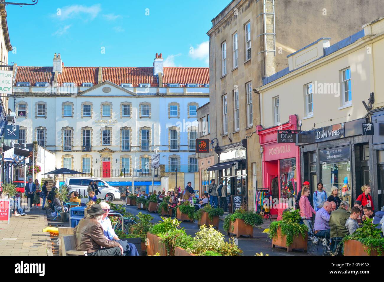 Clifton village in Clifton Bristol England UK Stock Photo Alamy