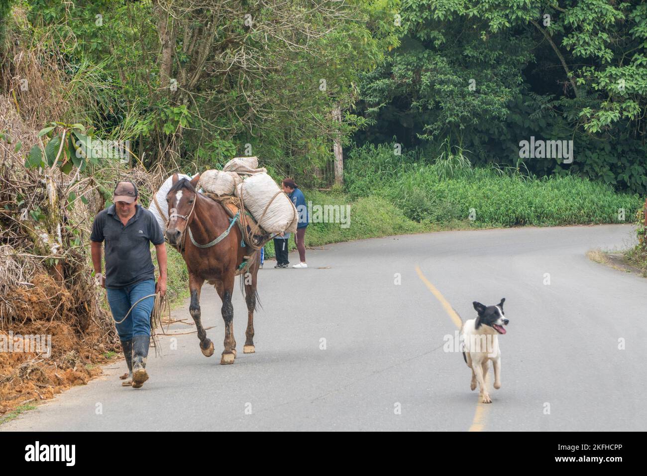 Farmer walks hi-res stock photography and images - Alamy