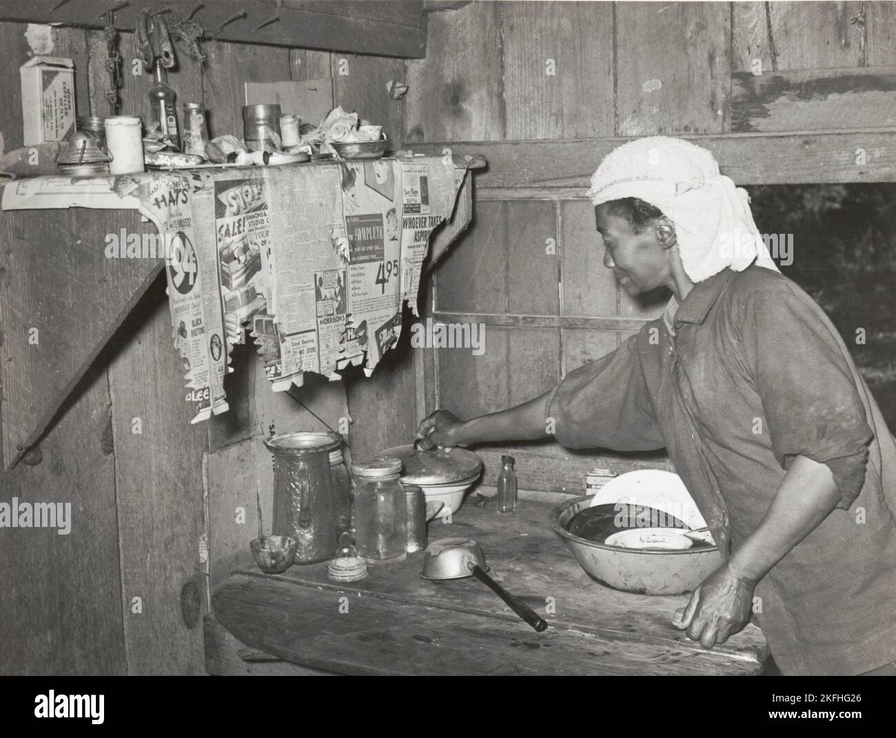 Image showcasing Negro tenant farmer who grew strawberries on shares near Hammond ...