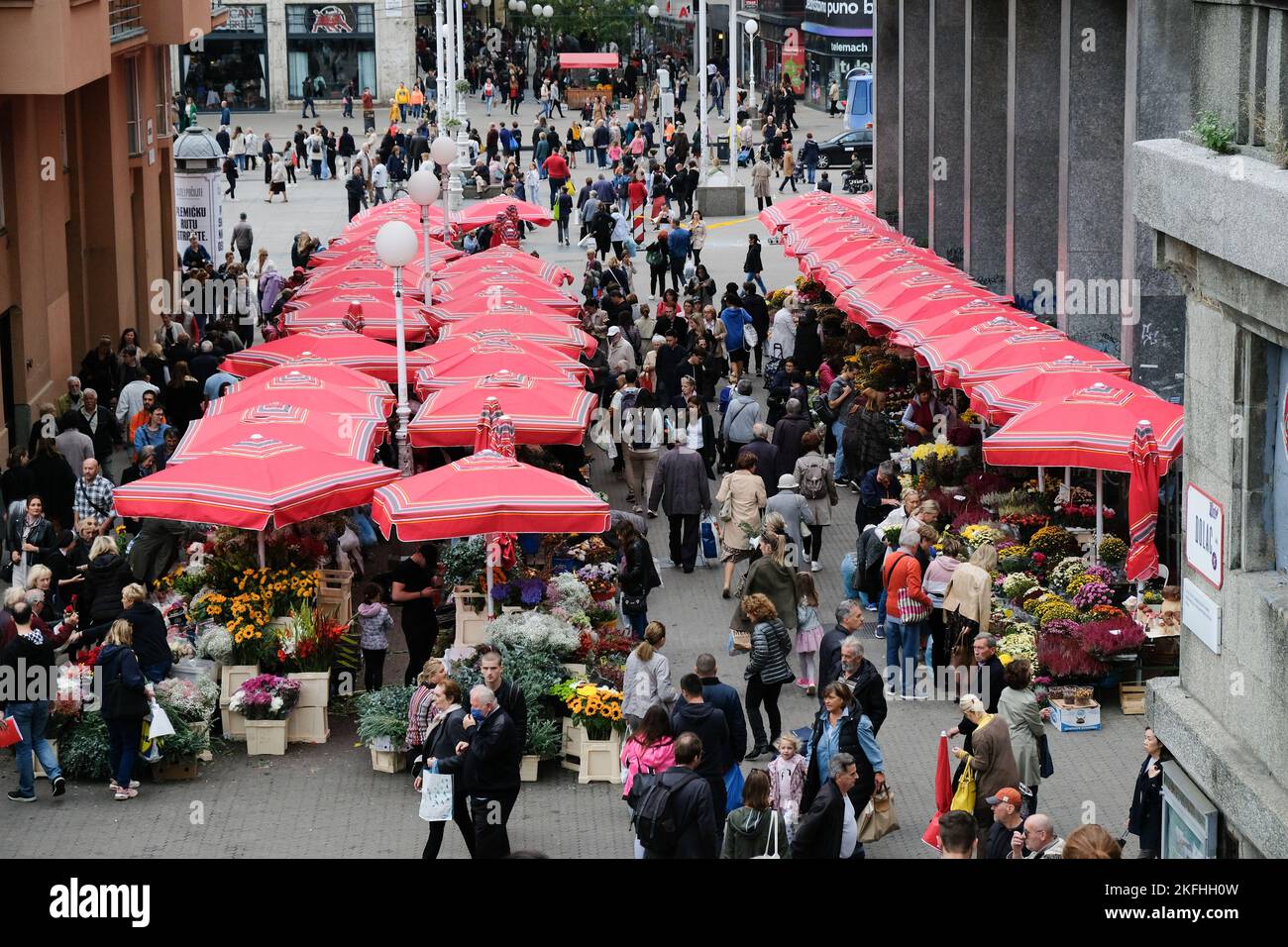 Zagreb capital of Croatia, Balkans, October 2022 Stock Photo - Alamy