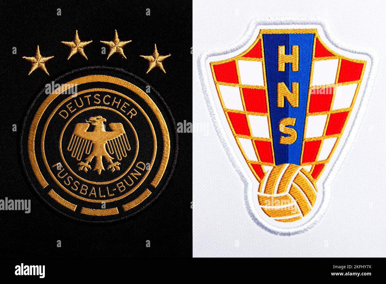 German football federation logo hi-res stock photography and images - Alamy, image size:1300x956