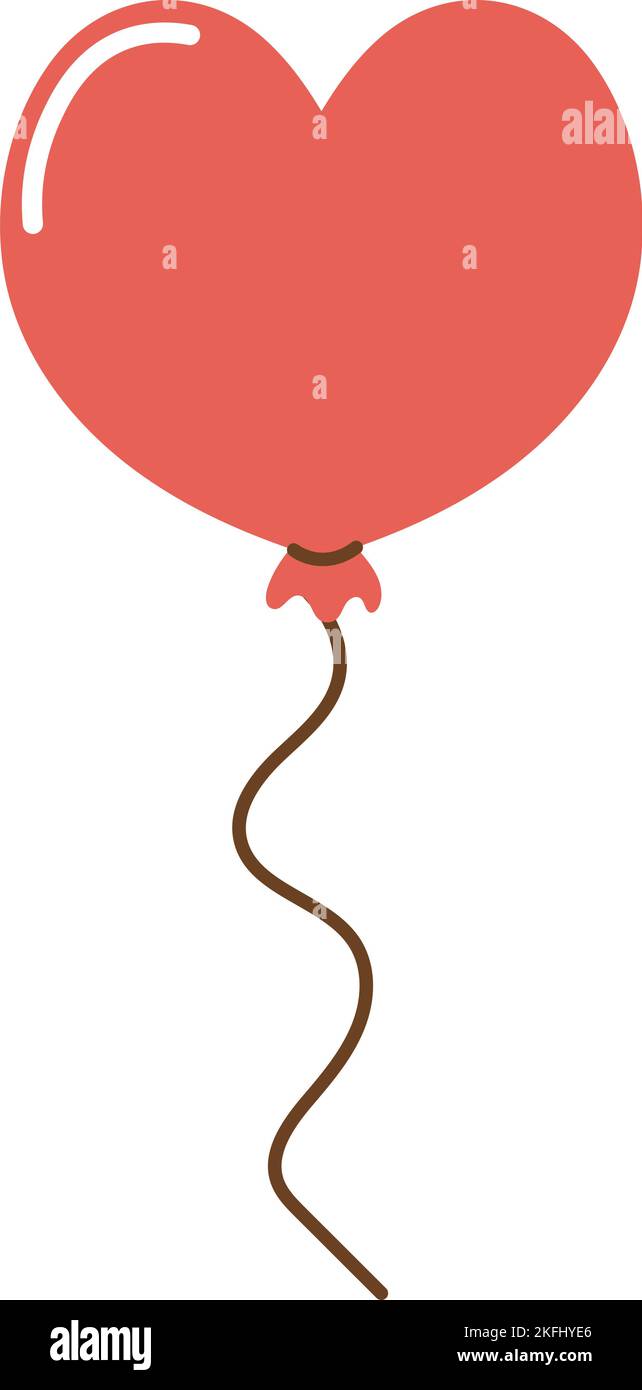 heart shape balloon Stock Vector Image & Art - Alamy