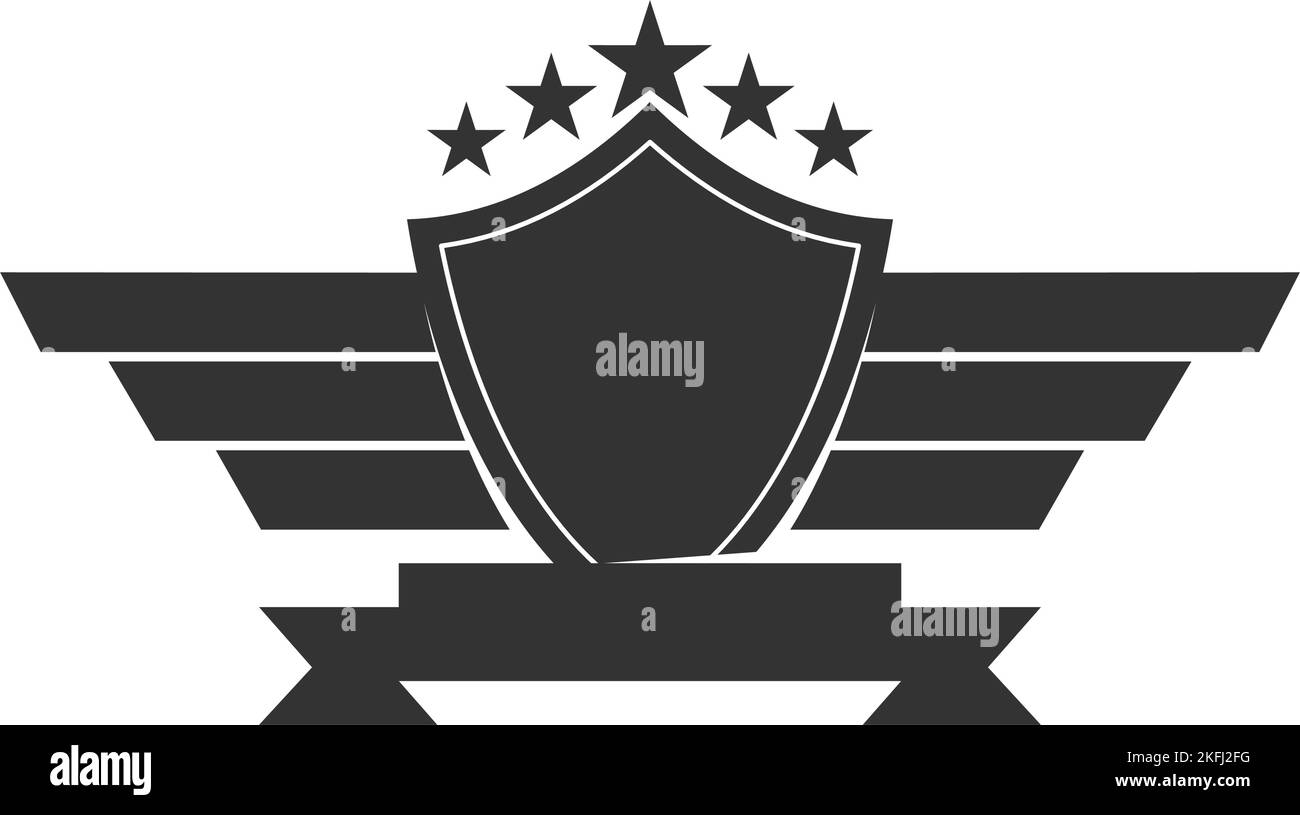 emblem blank template logo Icon Illustration Brand Identity Stock