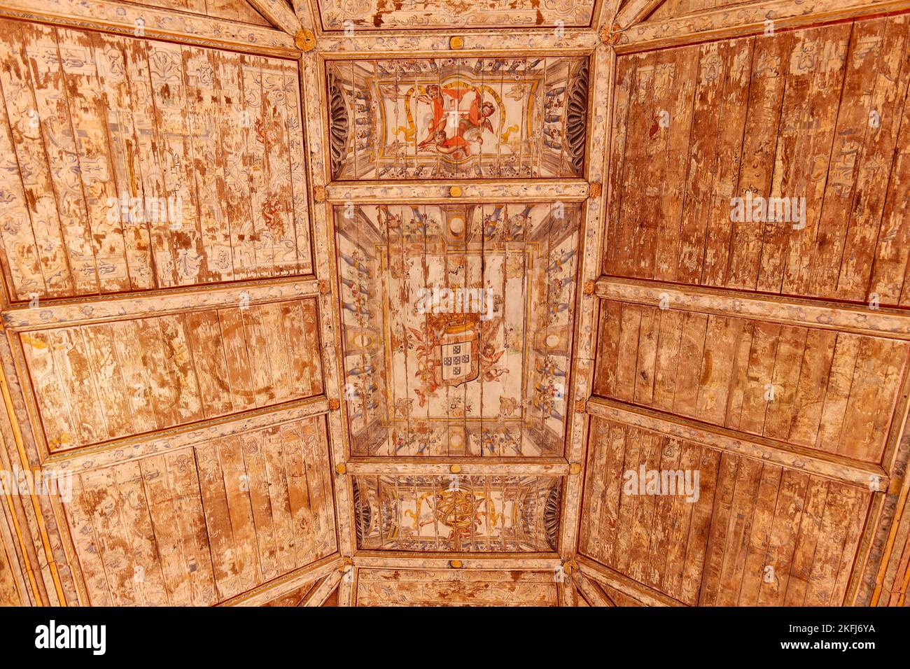 Convent of Christ in Tomar, Portugal. Unesco World Heritage. Historic ...