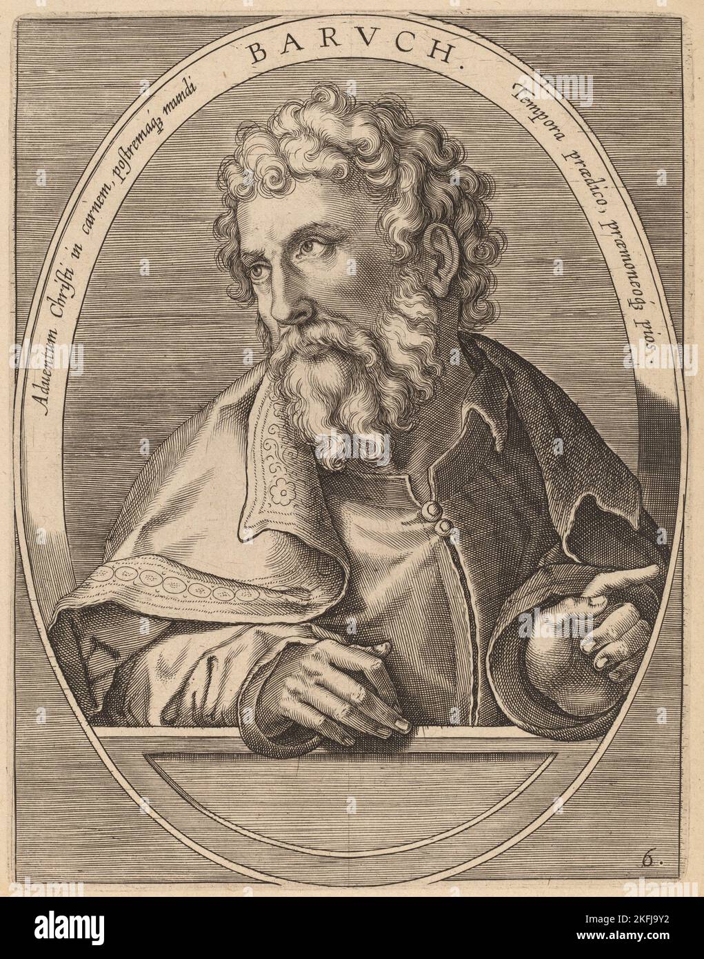 Baruch, published 1613. Stock Photo