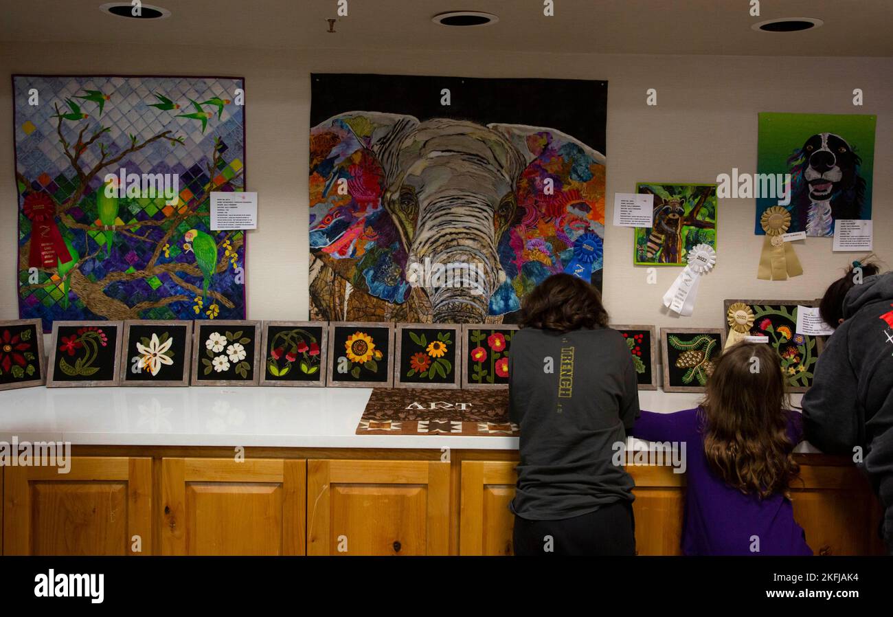 Big Bear Lake, California, USA. 14th Oct, 2022. Big Bear Lake Quilt Show presented by Big Bear