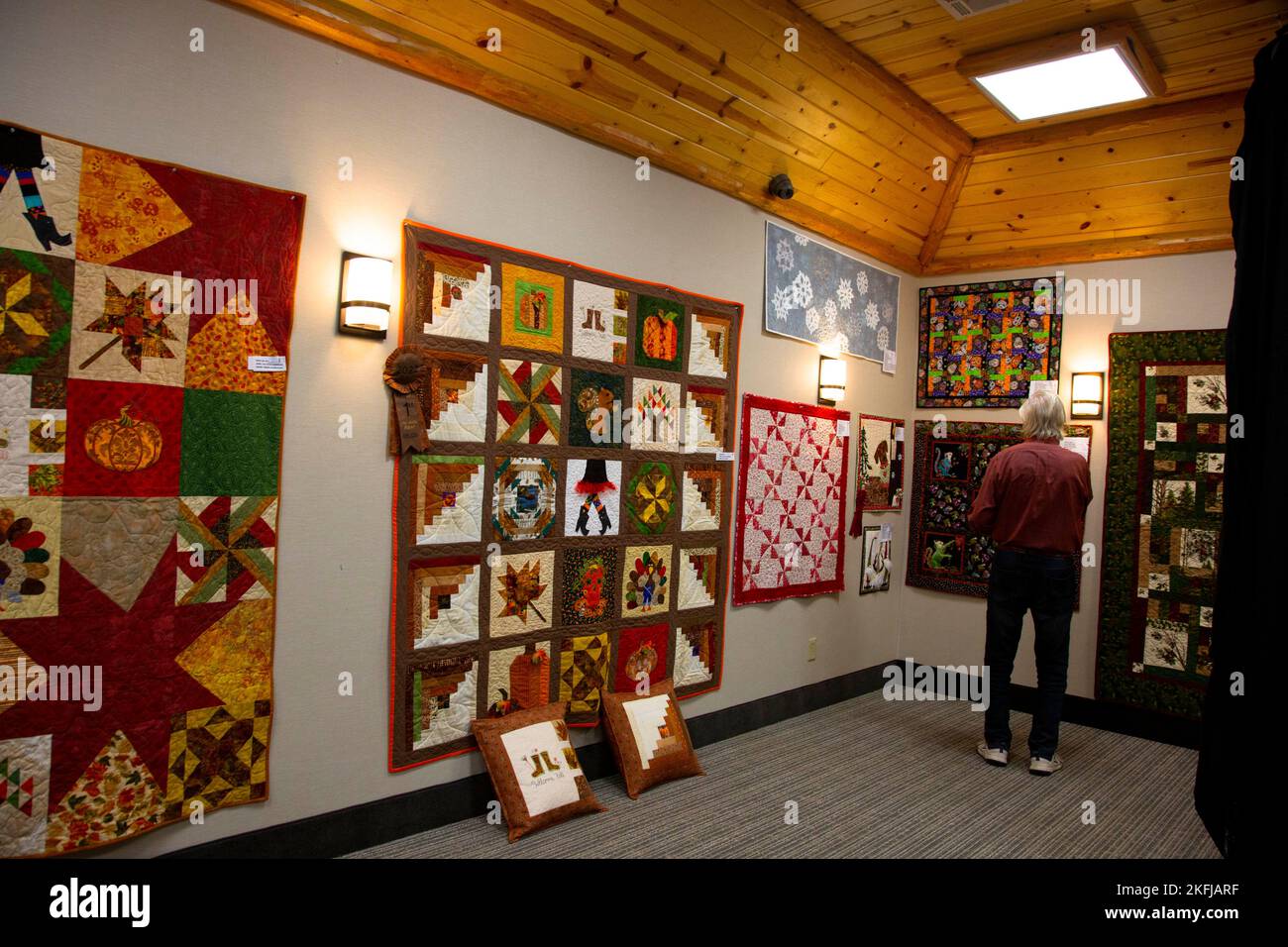 Big Bear Lake, California, USA. 14th Oct, 2022. Big Bear Lake Quilt Show presented by Big Bear