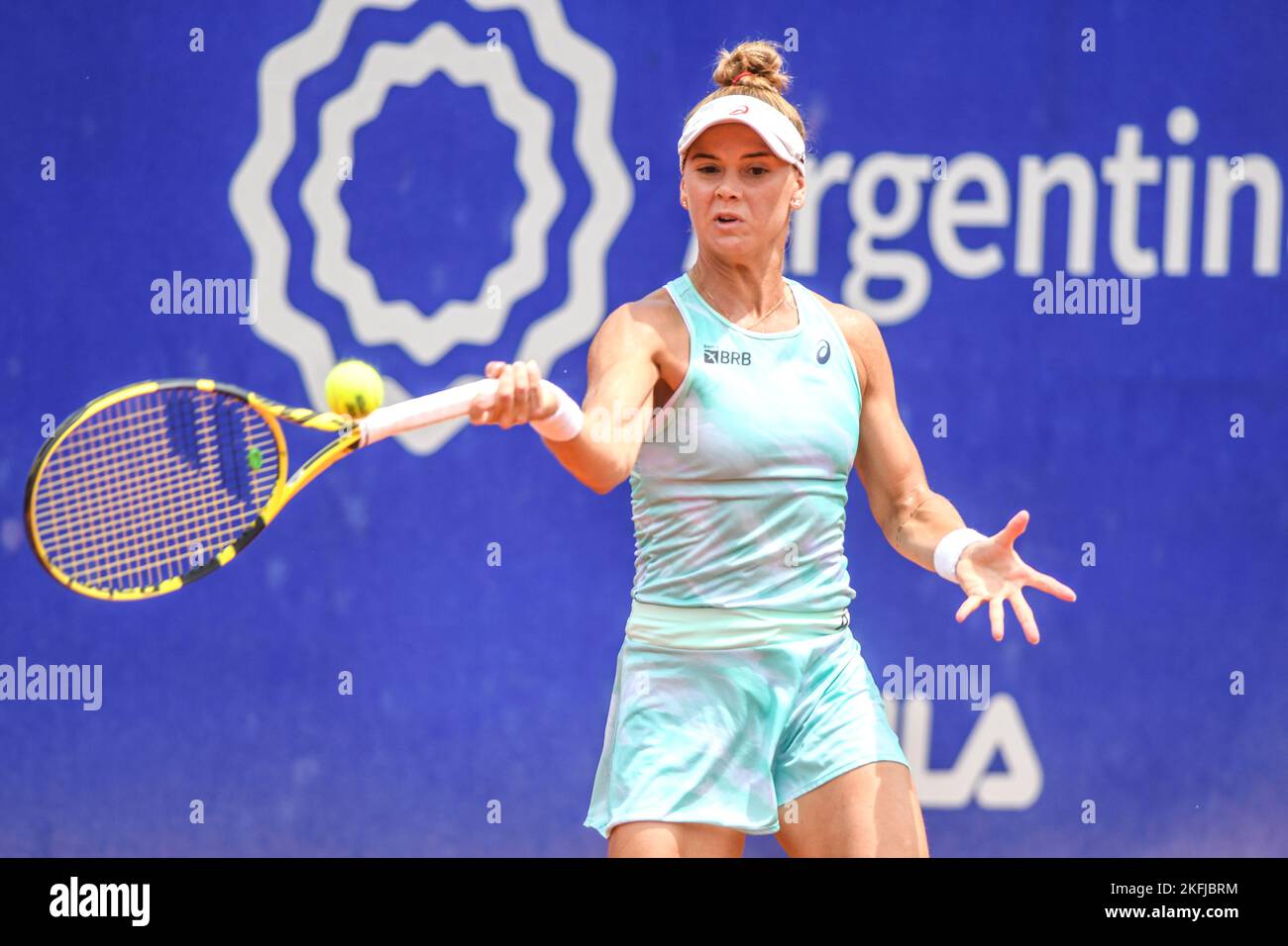 Laura Pigossi (Brazil). Argentina Open WTA 2022, Quarter finals Stock Photo