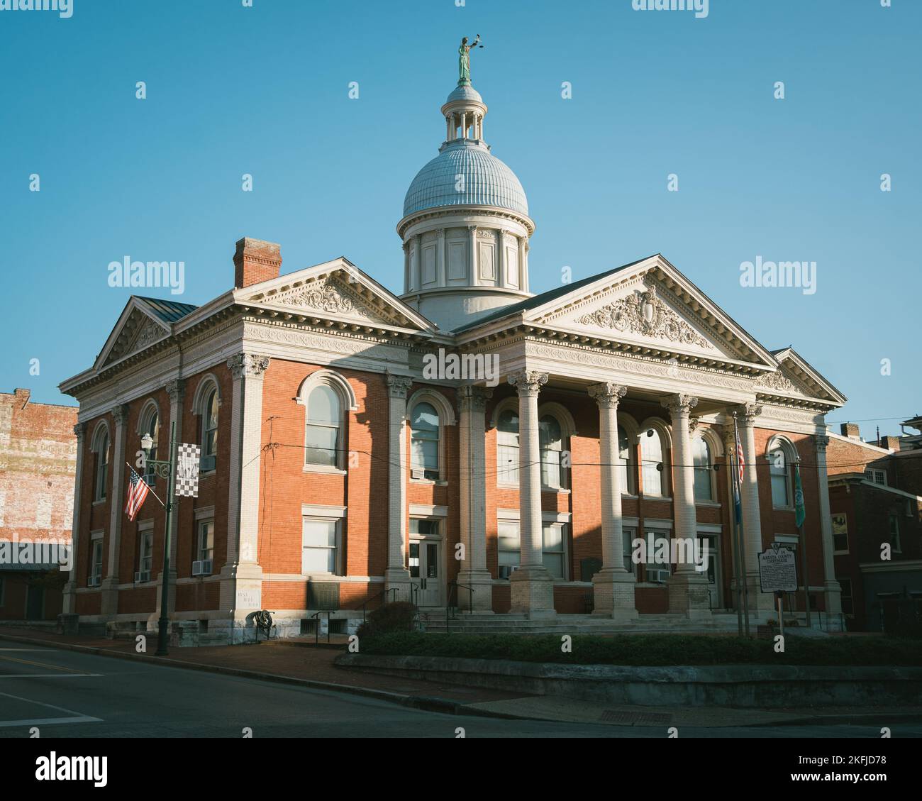 Augusta County Circuit Court architecture, Staunton, Virginia Stock Photo
