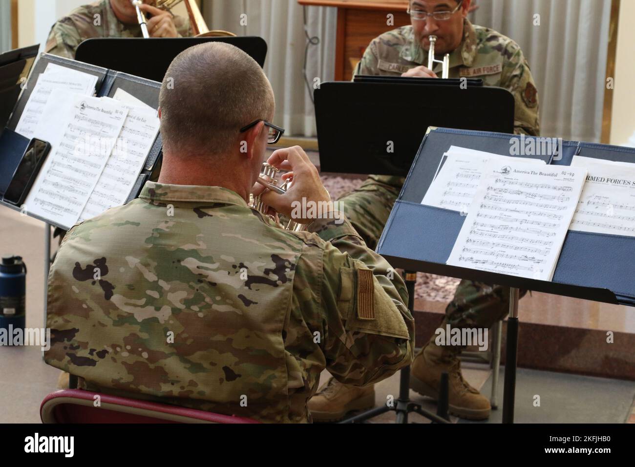 U.S. Airmen with the Pennsylvania National Guard