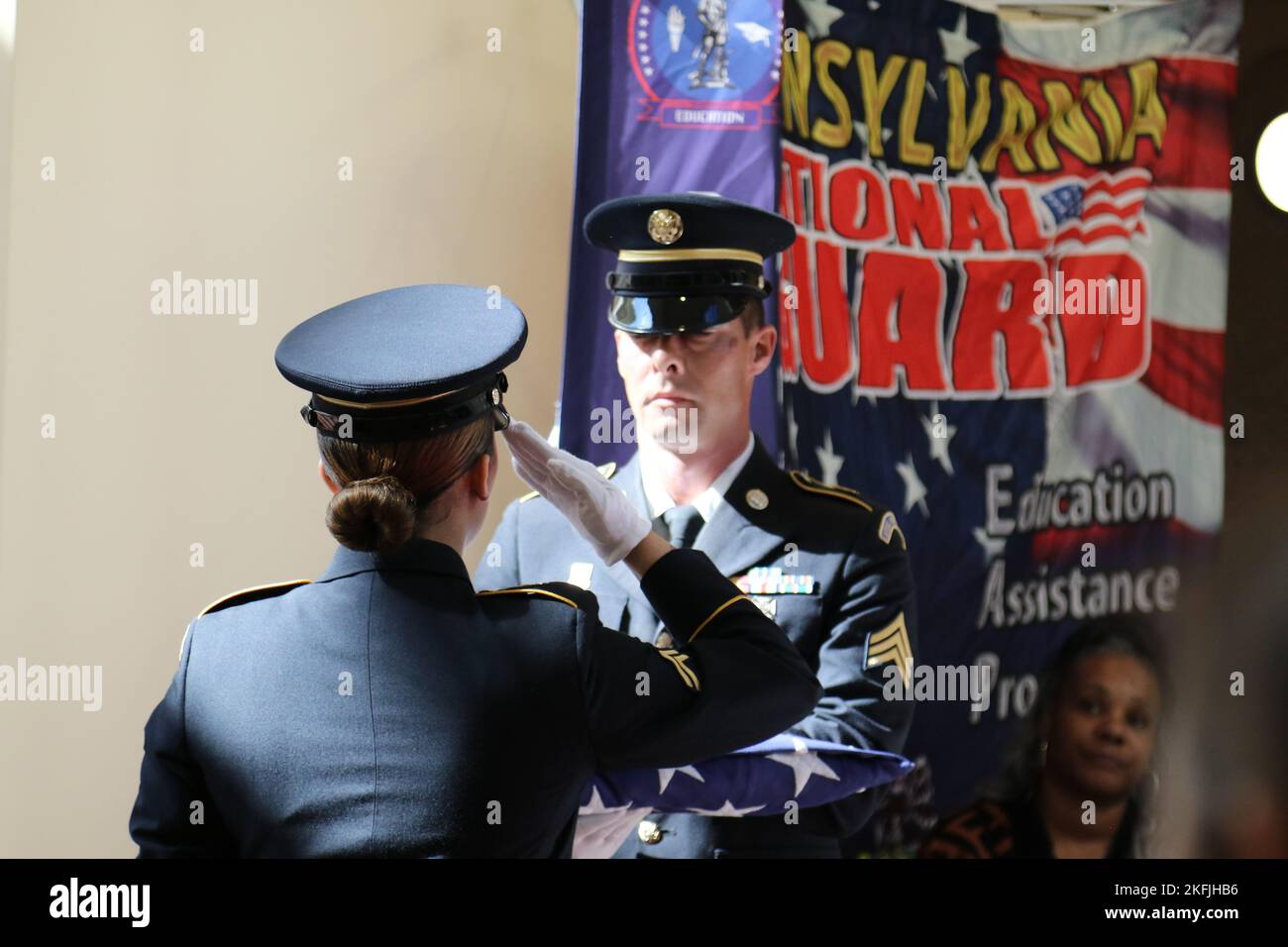 U.S. Soldiers with the Pennsylvania National Guard's funeral honors ...