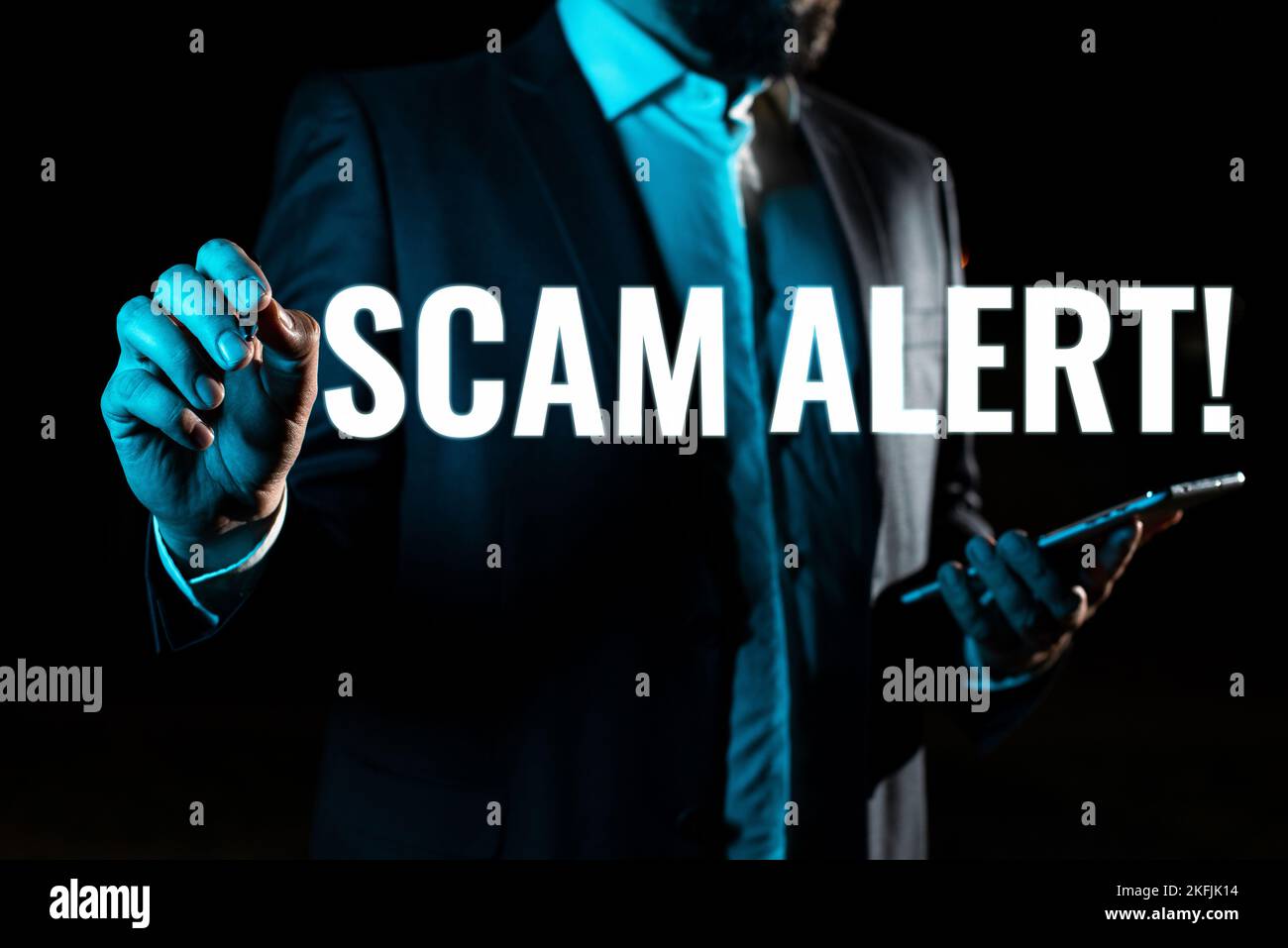 Text caption presenting Scam Alert. Business approach warning someone ...