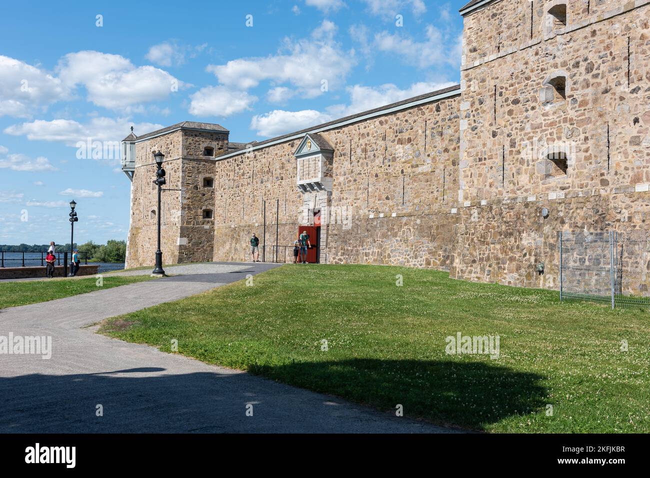 The fortification of the Fort Chambly National Historic Site (Chambly