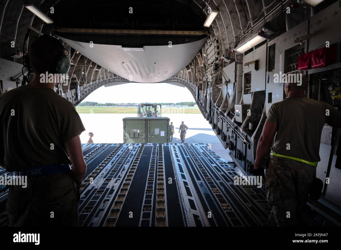 U.S. Air Force Airmen assigned to the 305th Aircraft Maintenance ...