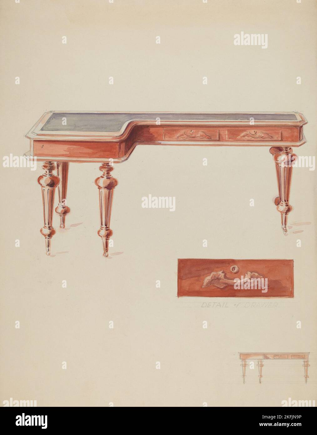 Table, c. 1936 Stock Photo - Alamy