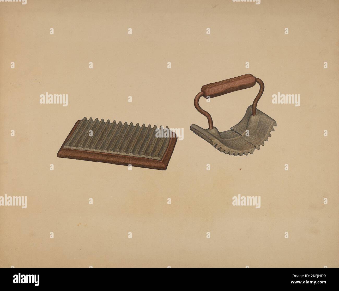 Hand Fluter, c. 1940 Stock Photo Alamy