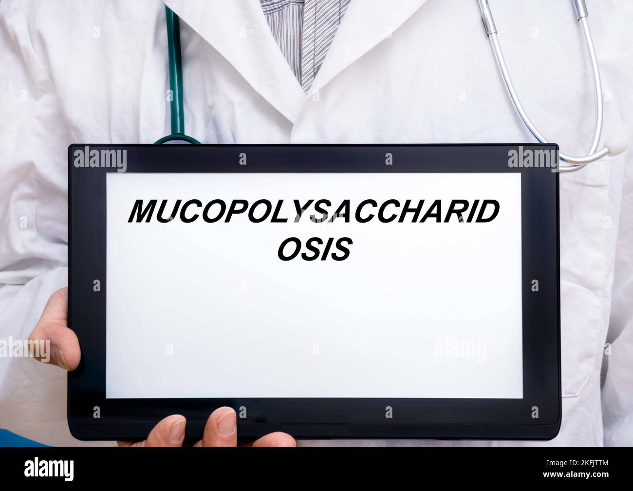 Mucopolysaccharidosis, conceptual image Stock Photo