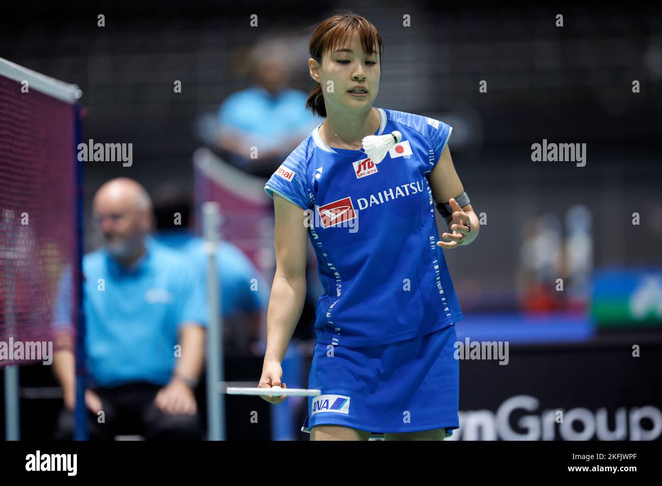 SYDNEY, AUSTRALIA NOVEMBER 17 Nozomi Okuhara of Japan in action