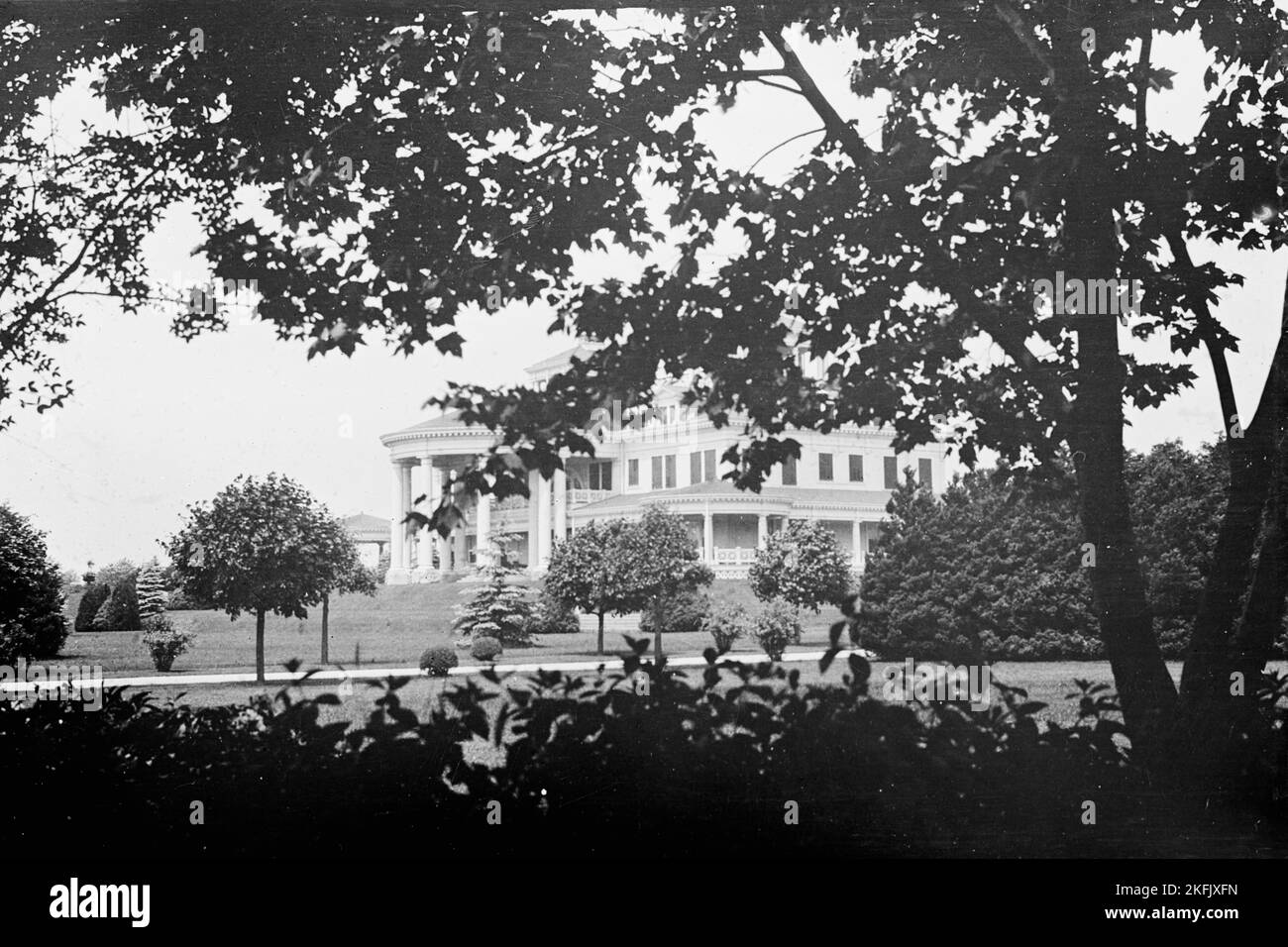 Shadow Lawn, N.J. Summer White House, 1916 Stock Photo Alamy