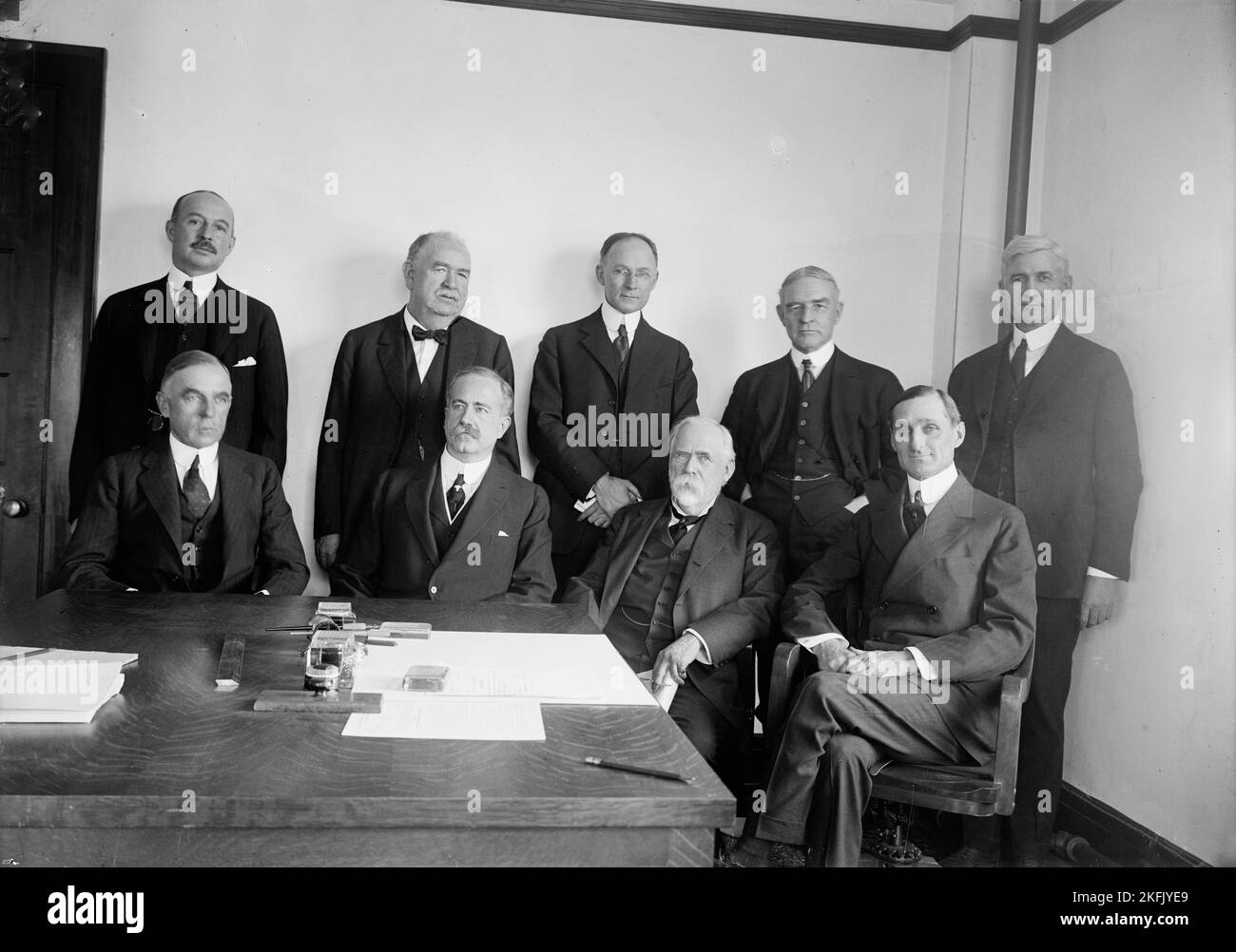 Railway Advisory Board - Standing: Hale Holden; Edward Chambers; Walker ...