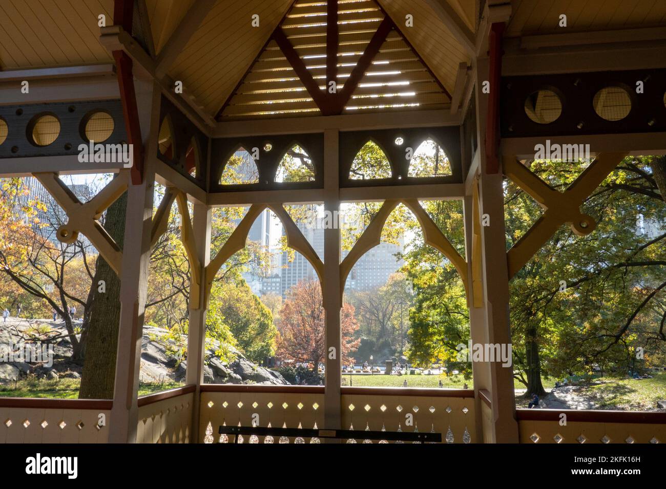 The Dairy in Central Park is an historic building that is now a visitor